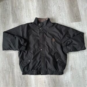 Vintage PGA Tour Black Windbreaker Jacket